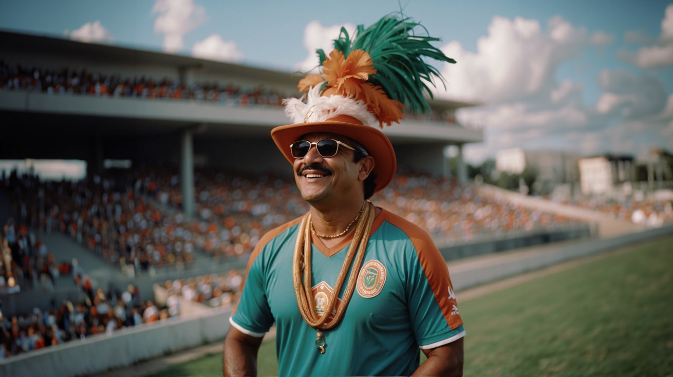 El Capitán of the Stands: The First Fan of Miami Bienvenidas